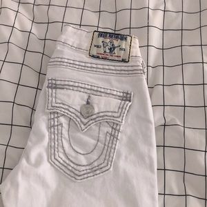 White jeans